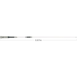 Diamond AZ506 50W Dualband 2m/70cm h67cm PL