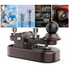Putikeeg CW Straight Key Morse Mini (braun)