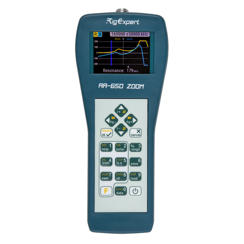 RigExpert AA-650 ZOOM Antenna Analyzer RigExpert AA-650 ZOOM Antenna Analyzer