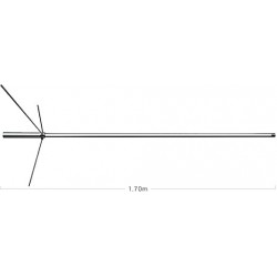 Diamond D303 RX: 0.5 - 200MHz h1.56m