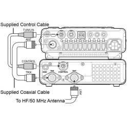 Yaesu FC-50 antenna tuner asimmetrico