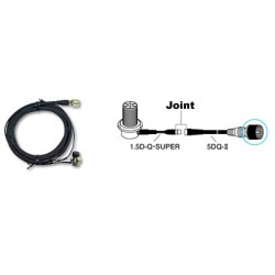 Diamond M620R Coaxial Cable Assemy 6m (2 + 4 m) MLJ-MP