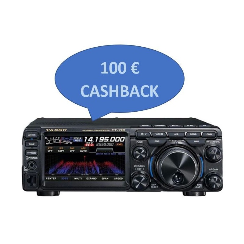 Yaesu FT-710 Field HF/50MHz SDR 100 Watt