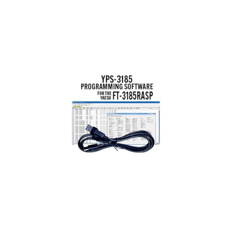 Yaesu YPS-3185 SW programmazione con cavo USB-C RT-65