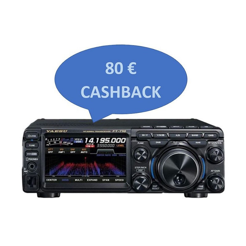 Yaesu FT-710 Field HF/50MHz SDR 100 Watt