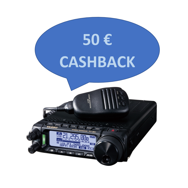 Yaesu FT-891 HF/50MHz 100 Watt