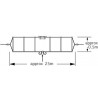 Diamond WD330J HF Dipole antenna L ~ 25m