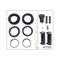 Diamond W735 Wire Dipole 80/40 L26m