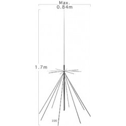 Diamond D3000N RX:25-1300MHz TX:50/144/430/904/1200MHz