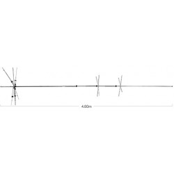 Diamond CP6SR 200W 80/40/20/15/10/6 R2 h4.6m