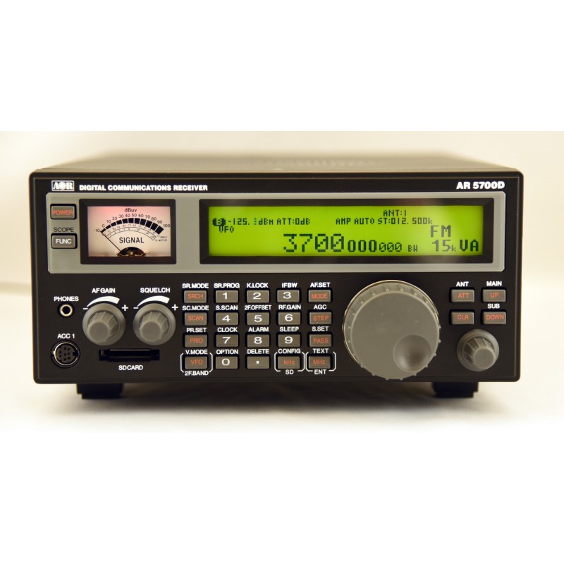 AOR AR-5700D Receiver 9 kHz - 3,7 GHz