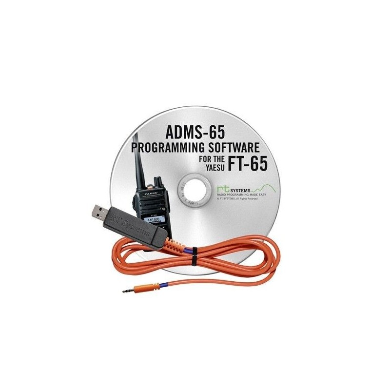 Yaesu ADMS-FT65-USB Programmierung SW mit Kabel USB-55