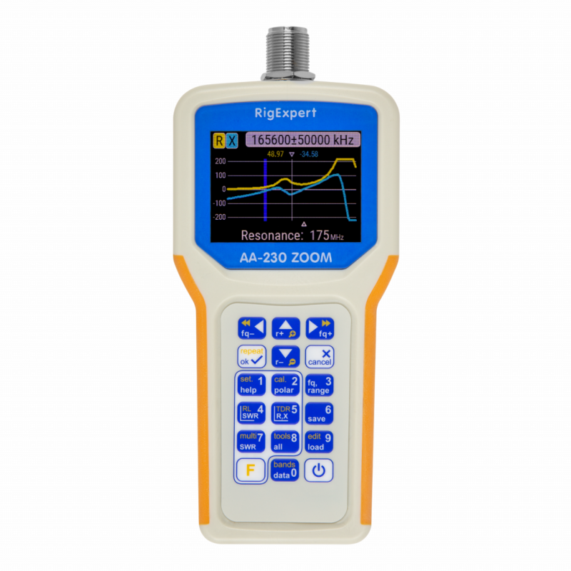 RigExpert AA-230 ZOOM Antenna Analyzer BT 2er Hand