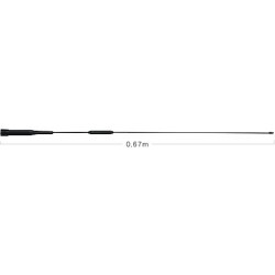 Diamond AZ507FX Flexible 50W Dualb.2m/70cm h75cm PL