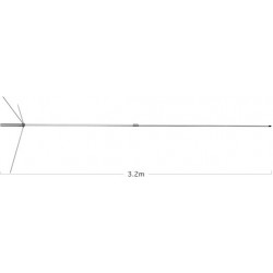 Diamond BC102 200W 134 to 174MHz h3.2m
